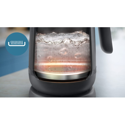 Електрочайник Philips Series 1000, 1,7л., Strix, пластик, мат, чорний Електрочайник Philips Series 1000, 1,7л., Strix, пластик, мат, чорний