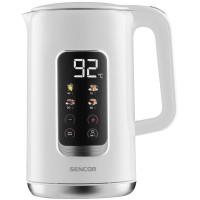 Электрочайник Sencor 1.7л, Strix, LED дисплей, двойные стенки, смысл. управление, белый Электрочайник Sencor 1.7л, Strix, LED дисплей, двойные стенки, смысл. управление, белый