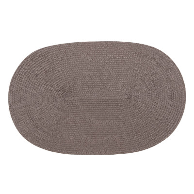Килимок сервірувальний ARDESTO, 30х45см, поліпропілен, овальна, коричневий