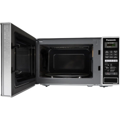 Мікрохвильова піч Panasonic , 20л, 800Вт, гриль, дисплей, нерж