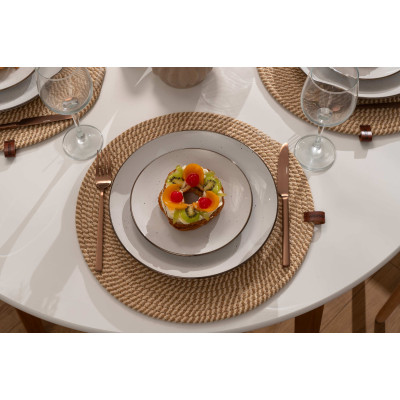 Килимок сервірувальний ARDESTO, 38см, поліестер, кругла