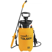 Обприскувач ручний Tolsen 5л 2бар 0.7кг Обприскувач ручний Tolsen 5л 2бар 0.7кг