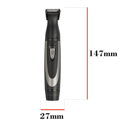 Набір тримерів Remington WORKS, для бороди, вусів, носа та вух, чохол, гребінець, сталь, чорний Набір тримерів Remington WORKS, для бороди, вусів, носа та вух, чохол, гребінець, сталь, чорний