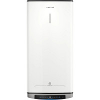 Водонагрівач електричний Ariston VELIS DUNE WIFI 50 EU плаский, слім, 50л, 2*1,5 кВт, емал. нагр. ел, ун. монтаж, ел. кер-ня, B, Італія, білий