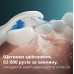 Щітка зубна електр. Philips, Sonicare 6100 Series, 62т. колив/хв, насадок-1, футляр, блакитний