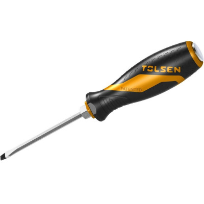 Викрутка Tolsen плоска, ударна, SL10х200мм, сталь CrV Викрутка Tolsen плоска, ударна, SL10х200мм, сталь CrV