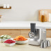 М'ясорубка Tefal HV10 8in1, 2200Вт, 5.5кг/хв, 3 решітки, насадка для ковбас, кеббе, 3 терки, метал NE858D38