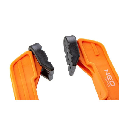 Neo Tools Струбцина, затискач пружинний, пластик, 65мм Neo Tools Струбцина, затискач пружинний, пластик, 65мм