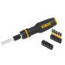 Викрутка DeWalt FULL FIT Telescoping, 10 насадок, руків'я двокомпонентне, 25-50мм, 10 біт, SL,PH,SQ