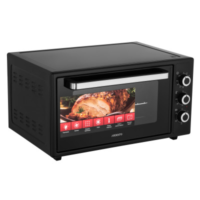 Піч електрична ARDESTO, 48л, 1600Вт, механіч., конвенція, чорний Піч електрична ARDESTO, 48л, 1600Вт, механіч., конвенція, чорний