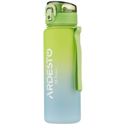 Пляшка для води ARDESTO Travel 650мл, пластик, зелений Пляшка для води ARDESTO Travel 650мл, пластик, зелений