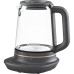 Электрочайник Electrolux 1.7л, Strix, стекло, заварник, поддержка температуры, черный (E7GK1-8BP)