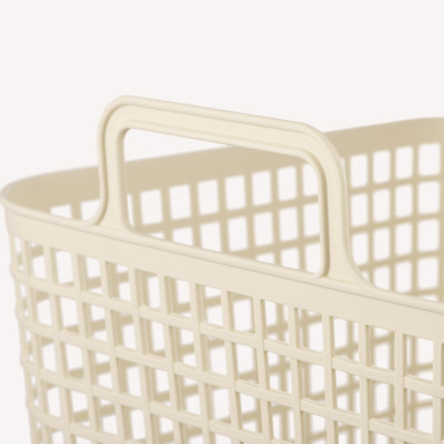 Кошик для зберігання ARDESTO 39x37x34.5см, 34л, пластик PP, бежевий Кошик для зберігання ARDESTO 39x37x34.5см, 34л, пластик PP, бежевий