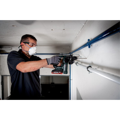 Metabo Перфоратор BH 18 LTX BL 16 акумуляторний, 18В, SDS-plus, 1.3Дж, 2 режими, 0-730об/хв, 1.6кг, без АКБ та ЗП