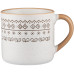Чашка ARDESTO Ettore, 380мл, кераміка, білий