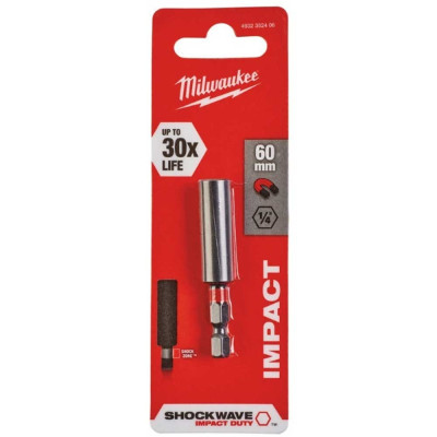 Тримач магнітний універсальний Milwaukee, 1/4 60мм Тримач магнітний універсальний Milwaukee, 1/4 60мм
