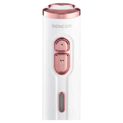 Блендер Sencor заглибний Accu technology, 200Вт, 3в1, чаша-800мл, безпровідний, USB-C, біло-рожевий