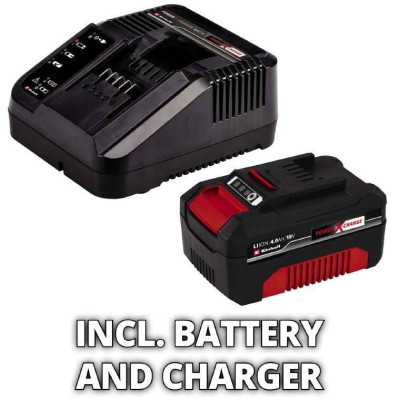 Пила ланцюгова акумуляторна Einhell FORTEXXA 18/30 Li Kit 18В акб 1х4.0А·год PXC 30см 4.1кг