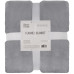 Плед ARDESTO Flannel 200х220см, 100% поліестер, сірий світлий