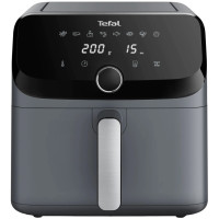Мультипіч Tefal Easy Fry Mega, 1700Вт, чаша-7.5л, сенсорне керув., 8 програм, пластик, темно-сірий Мультипіч Tefal Easy Fry Mega, 1700Вт, чаша-7.5л, сенсорне керув., 8 програм, пластик, темно-сірий