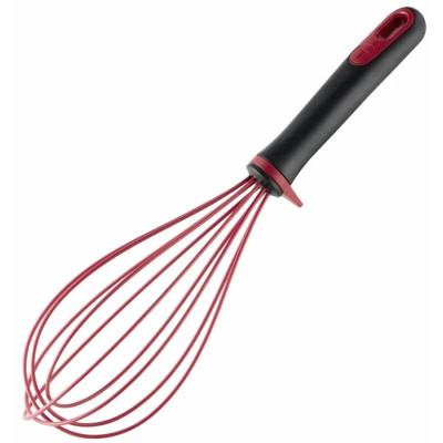 Вінчик Tefal Ingenio, пластик, силікон, чорно-червоний Вінчик Tefal Ingenio, пластик, силікон, чорно-червоний