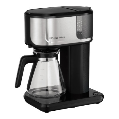 Кавоварка Russell Hobbs Attentiv, 1.25л, мелена, чорно-срібний Кавоварка Russell Hobbs Attentiv, 1.25л, мелена, чорно-срібний
