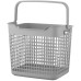 Кошик для білизни ARDESTO 38x29.5x33см, 26л, пластик PP, сірий