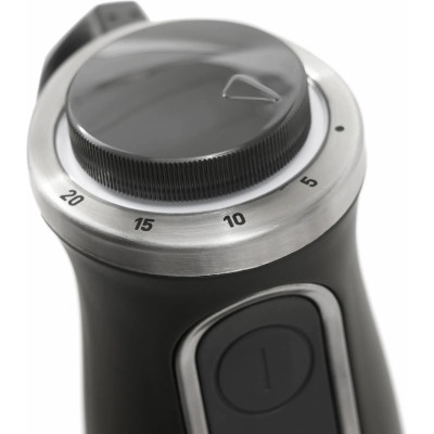 Блендер Tefal заглибний Quickchef 1000Вт, 3в1, чаша-800мл, чопер-500мл, турборежим, сріблясто-чорний Блендер Tefal заглибний Quickchef 1000Вт, 3в1, чаша-800мл, чопер-500мл, турборежим, сріблясто-чорний