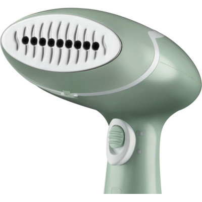 Відпарювач Russell Hobbs компактний Steam Genie Essential, 1600Вт, 220мл, паровий удар -22гр, постійна пара - 9гр, нерж. сталь, бірюзовий Відпарювач Russell Hobbs компактний Steam Genie Essential, 1600Вт, 220мл, паровий удар -22гр, постійна пара - 9гр, нерж. сталь, бірюзовий