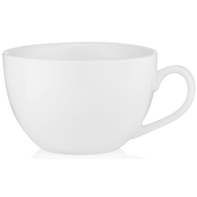 Чашка ARDESTO Imola, 460мл, порцеляна, білий Чашка ARDESTO Imola, 460мл, порцеляна, білий
