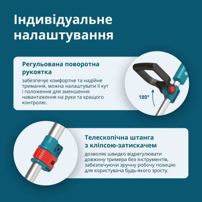Тример садовий акумуляторний Konner&Sohnen KS CST-20V 20В літій-іонна 8000об/хв 2.8кг без АКБ за ЗП Тример садовий акумуляторний Konner&Sohnen KS CST-20V 20В літій-іонна 8000об/хв 2.8кг без АКБ за ЗП