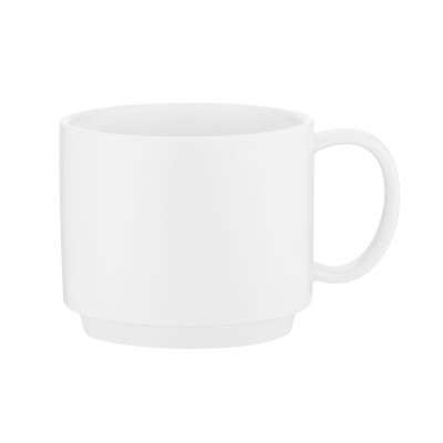 Чашка ARDESTO Prato, 280мл, порцеляна, білий