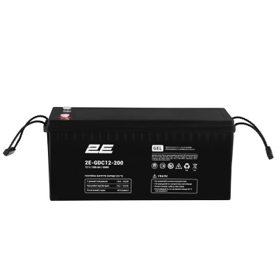 Аккумуляторная батарея 2E GDC, 12В, 200А•ч, GEL Аккумуляторная батарея 2E GDC, 12В, 200А•ч, GEL