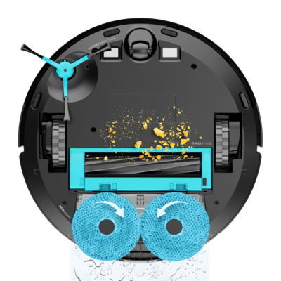 Робот-пылесос Cecotec Conga 9590 Spin Revolution Ultra Power Home (A01_EU01_100146) Робот-пылесос Cecotec Conga 9590 Spin Revolution Ultra Power Home (A01_EU01_100146)