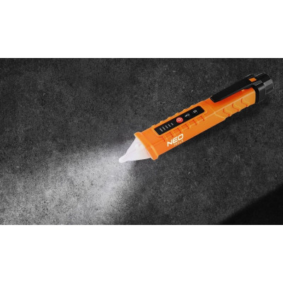 Neo Tools Детектор напруги, 12-1000В, кат.1000В, 2х1.5В ААА Neo Tools Детектор напруги, 12-1000В, кат.1000В, 2х1.5В ААА