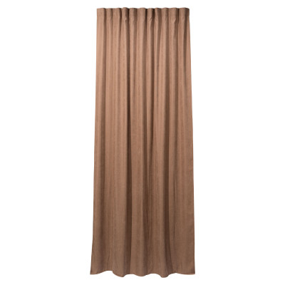Штора ARDESTO 150х270см, мікровелюр, 100% поліестер, шоколад