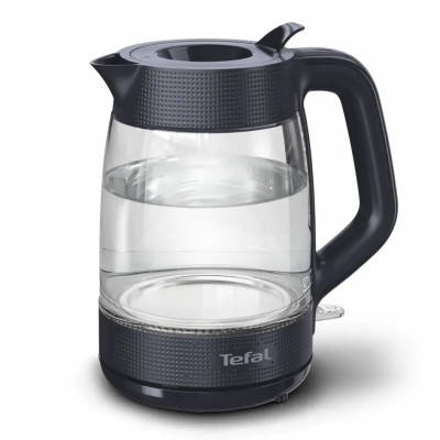 Електрочайник Tefal Morning Glass Kettle, 1.7л, скло, з підсвіткою, чорний Електрочайник Tefal Morning Glass Kettle, 1.7л, скло, з підсвіткою, чорний
