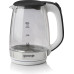 Электрочайник Gorenje 1.7л, 2,200 Вт, strix контроль, стекло, белый (K17GXG)