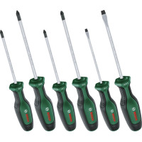 Викрутка Bosch SL 4, 6.5мм, PH1х100мм, PH2х125мм, PZ1х100мм, PZ2х125мм набір 6шт