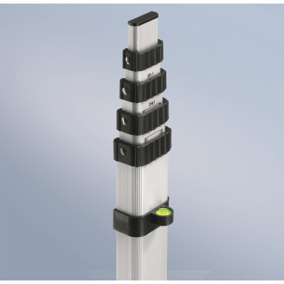 Рейка вимірювальна телескопічна Bosch Professional GR 500 алюмінієва для оптичних нівелірів 125-500см 5 секцій