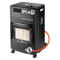 Обогреватель газовый Neo Tools, 1.5кВт/2.8 кВт/4.2кВт, 20-80м2, 37мбар, регулятор, шланг 0.5м, пьезоподжиг, колеса Обогреватель газовый Neo Tools, 1.5кВт/2.8 кВт/4.2кВт, 20-80м2, 37мбар, регулятор, шланг 0.5м, пьезоподжиг, колеса