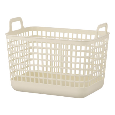 Кошик для зберігання ARDESTO 33x22.5x25.2см, 12.5л, пластик PP, бежевий Кошик для зберігання ARDESTO 33x22.5x25.2см, 12.5л, пластик PP, бежевий