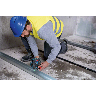 Bosch Нівелір лазерний Professional GCL 2-50 G, до 15 м, ± 0.3 мм/м, з тримачем RM 10, чохлом, мішенню, 0.58 кг