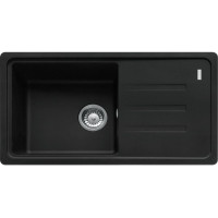 Мийка кухонна Franke Malta, фраграніт, прямокутник, з крилом, 780х435х200мм, чаша - 1, накладна, оборотна, BSG 611-78, чорний матовий Мийка кухонна Franke Malta, фраграніт, прямокутник, з крилом, 780х435х200мм, чаша - 1, накладна, оборотна, BSG 611-78, чорний матовий