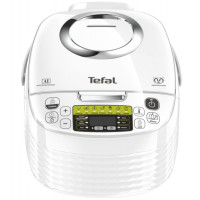 Мультиварка Tefal Spherical, 750Вт, чаша-5л, електронне керув., пластик, білий