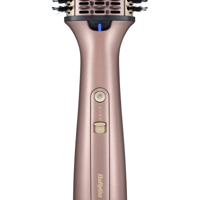 Фен-щітка Babyliss Air Power Volume, 1000Вт, 2 режими, дифузор, іоніз-я, хол. обдув, кераміка, рожевий