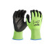 Рукавички робочі Milwaukee, smartswipe, поліуретан/спандекс/поліестер, р.10, зелено чорні