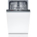 Посудомийна машина Bosch вбудована,  9 компл., F, 45см, білий