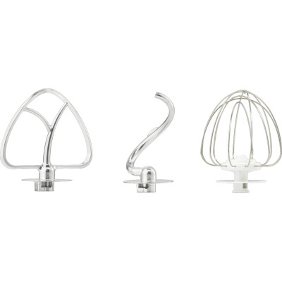 Кухонна машина Gorenje 800Вт, чаша-метал, корпус-метал, насадок-3, білий