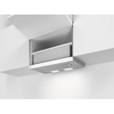 Витяжка Electrolux телескопічна, 59см, 410м.куб/год., білий